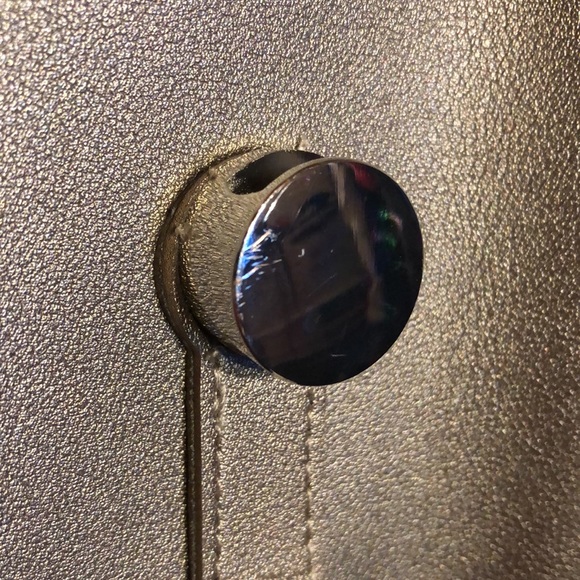 Crossbody Gold-Metallic Crossbody Satchel Bag - Picture 8 of 9